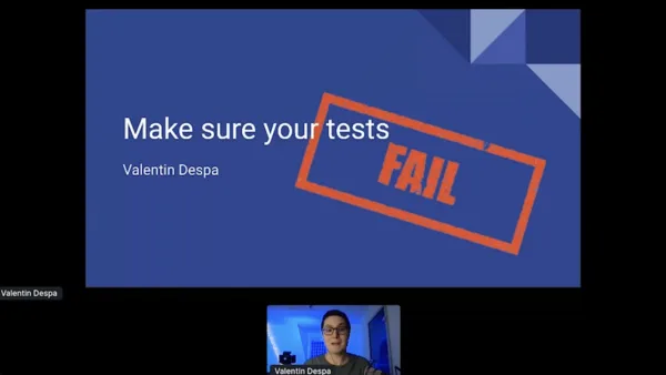 Make Sure Your Tests Fail